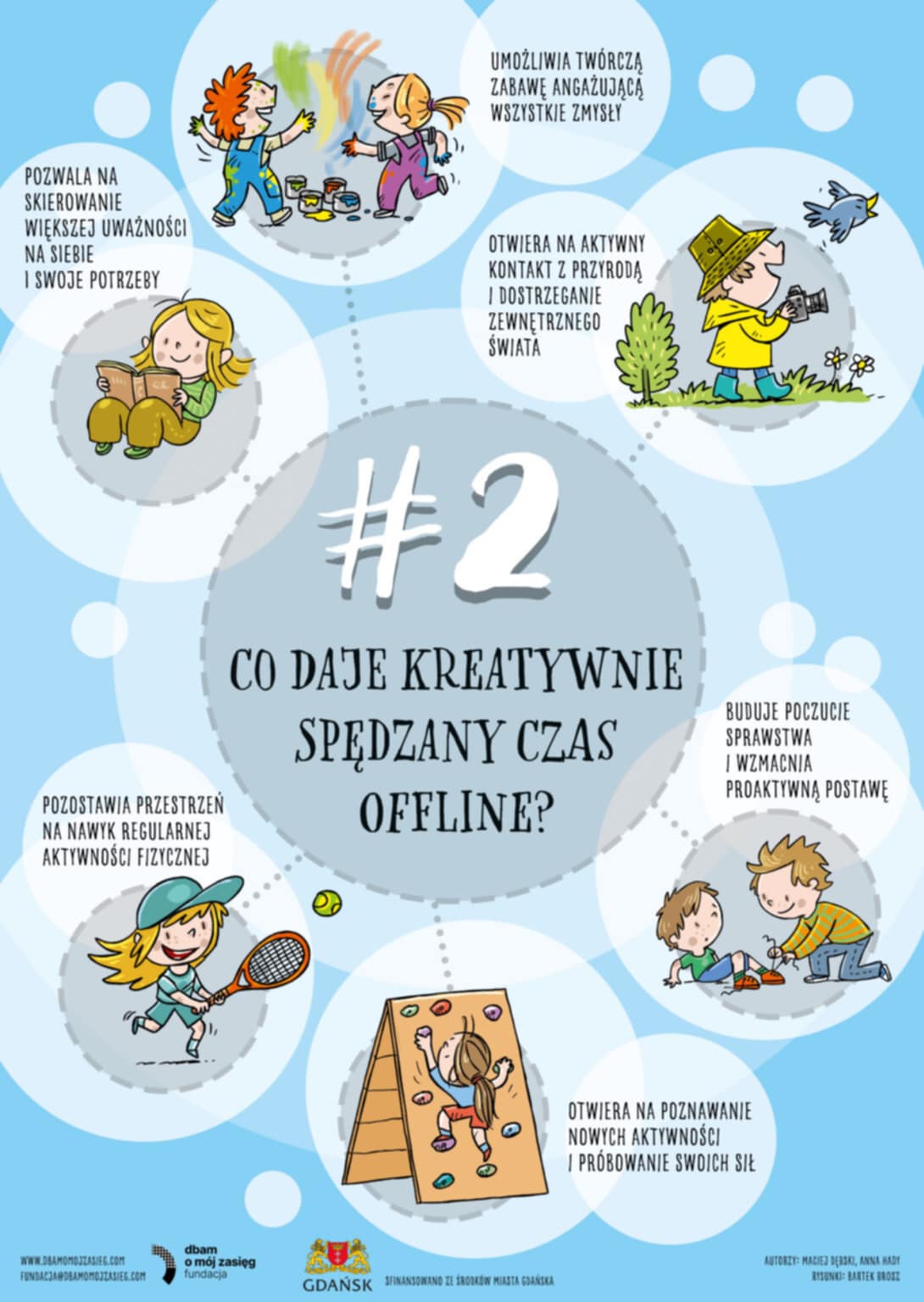 Co daje kreatywnie spędzany czas offline?
