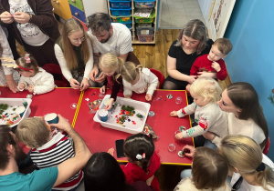 Warsztaty świąteczne z rodzicami.