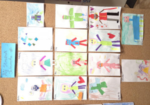 Galeria prac pt. "Mój strażnik Internetu".