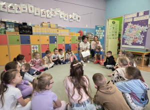 Zajęcia z psychologiem i logopedą pt. "Mały człowiek-wielkie uczucia"