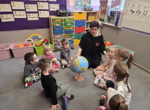 Zajęcia dydaktyczne pt. "W krainie lodu".